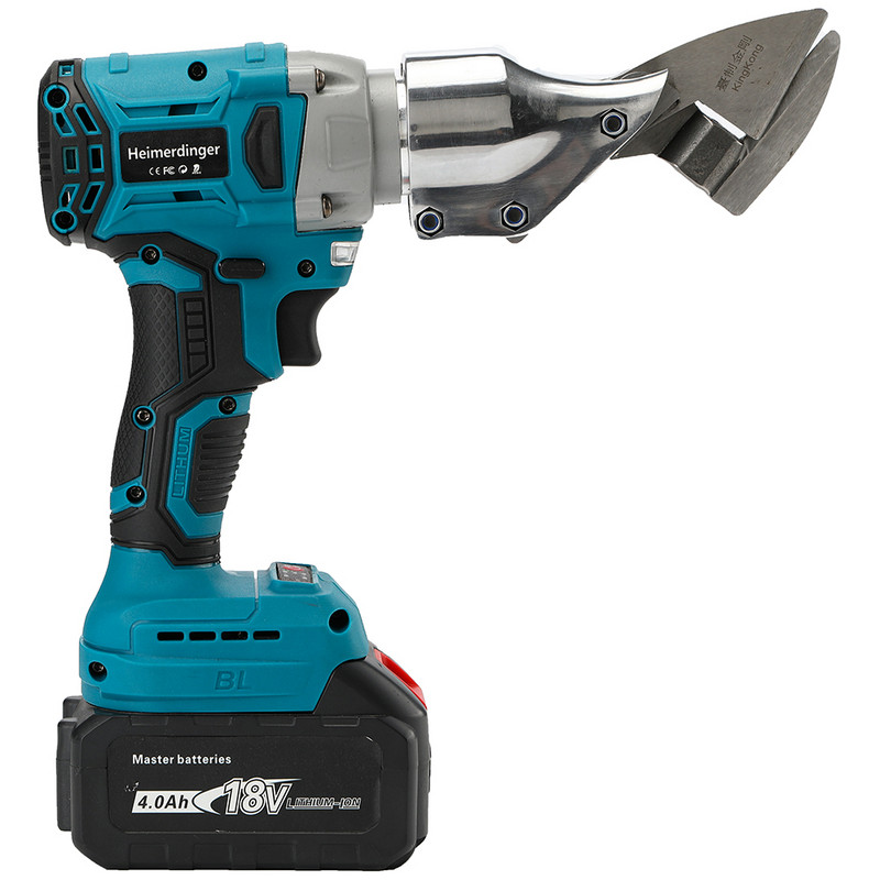 18 V ličio baterijomis maitinamas akumuliatorinis geležies plieno žirklės geležies lakštų žirklės Anglies plieno pjaustytuvas Metalo pjovimo įrankiai