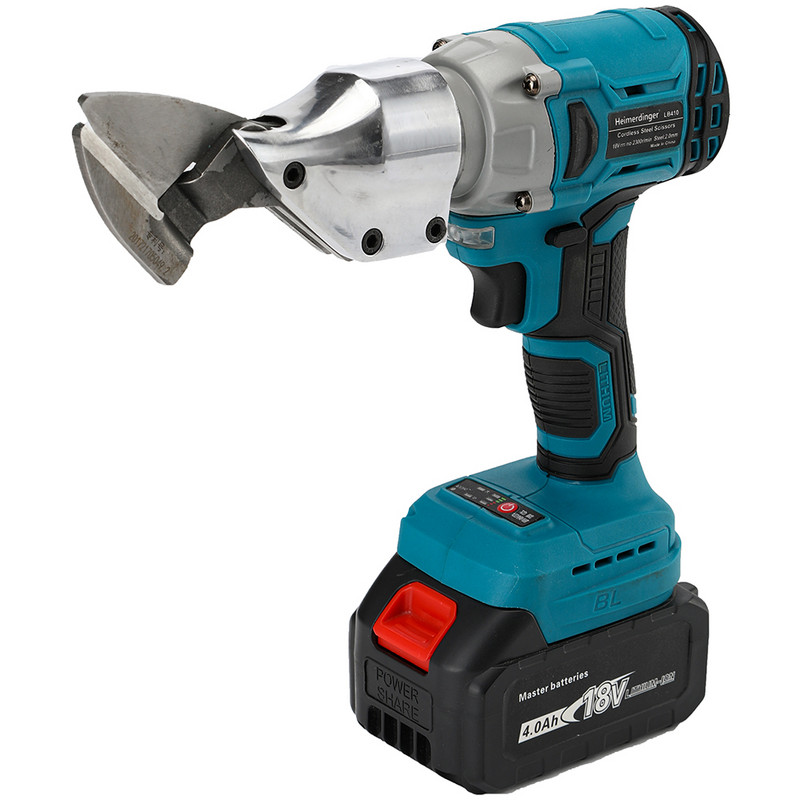 18 V ličio baterijomis maitinamas akumuliatorinis geležies plieno žirklės geležies lakštų žirklės Anglies plieno pjaustytuvas Metalo pjovimo įrankiai