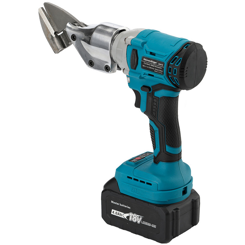 18 V ličio baterijomis maitinamas akumuliatorinis geležies plieno žirklės geležies lakštų žirklės Anglies plieno pjaustytuvas Metalo pjovimo įrankiai