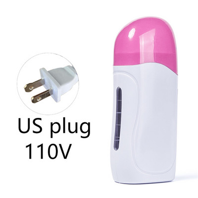 Profesionalni jedan ručni stroj za uklanjanje dlačica s voskom za depilaciju s EU/US utikačem Prijenosni depilator Roll on Grijač voska Grijač voska