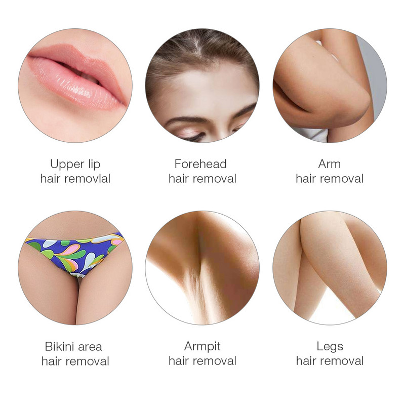Profesionalni jedan ručni stroj za uklanjanje dlačica s voskom za depilaciju s EU/US utikačem Prijenosni depilator Roll on Grijač voska Grijač voska