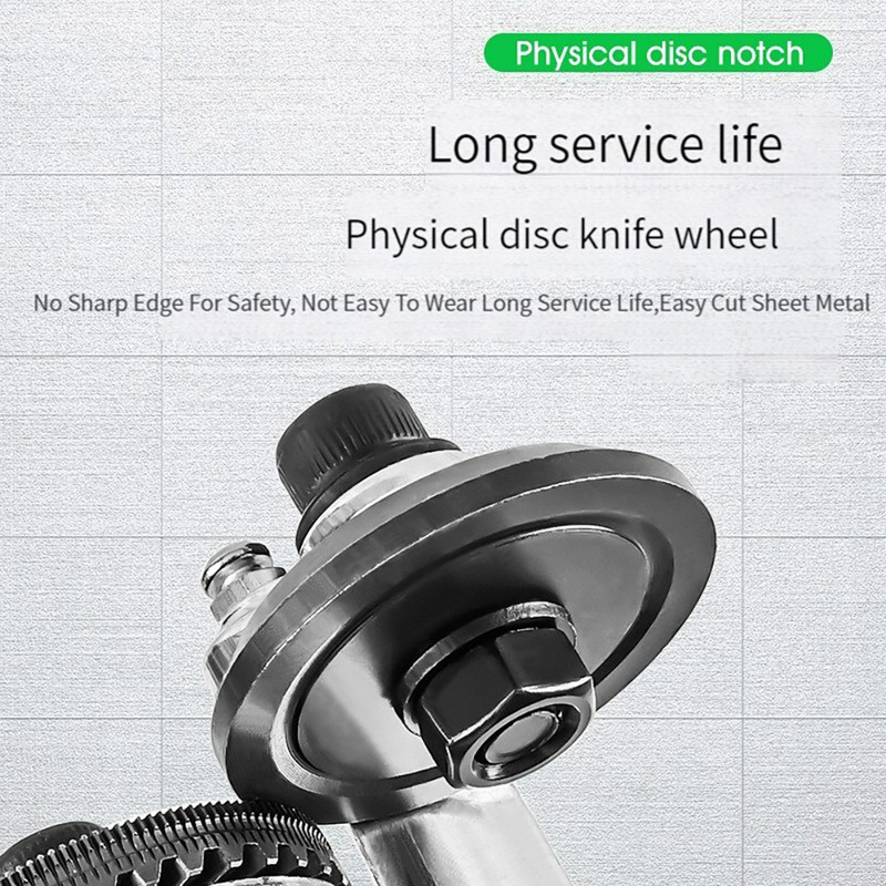 Elektrinis gręžimo plokščių pjaustytuvas Metalo pjovimo gręžimo priedas Elektrinės gręžimo žirklės Lengvai naudojamas gręžimo priedas metalui pjauti