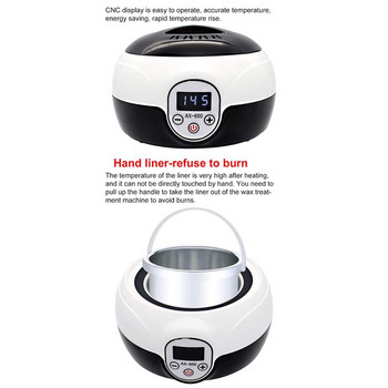 Επαγγελματικό εργαλείο αποτρίχωσης Smart Wax Heater SPA Αποτριχωτική αποτριχωτική μηχανή ποδιών αποτριχωτικής φροντίδας δέρματος Paraffin Wax Heater