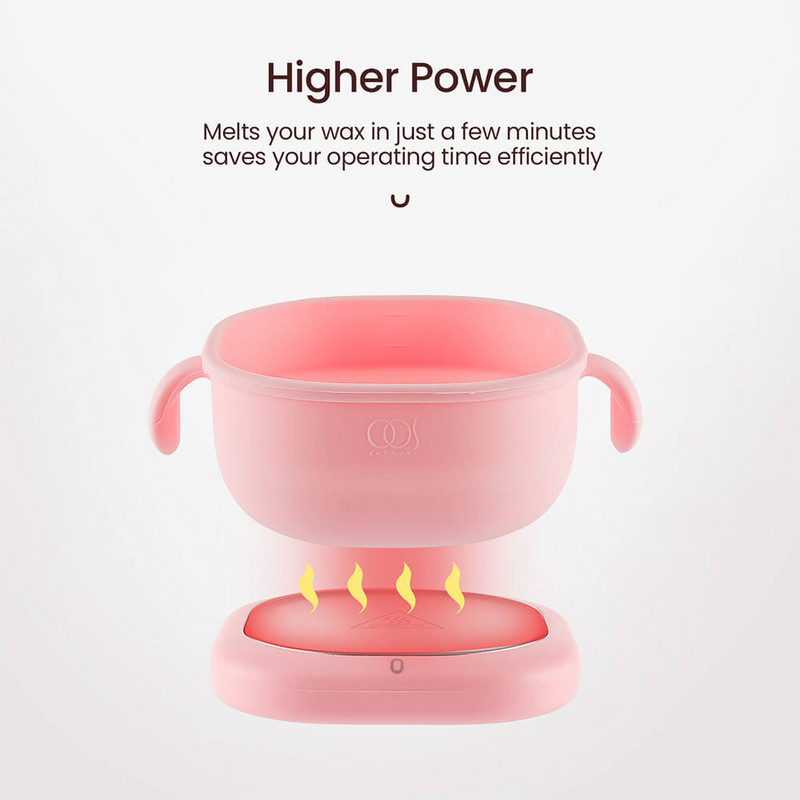 Sulankstomas elektrinis vaško šildytuvas visiems tipams Vaškas depiliacijai Šiltesnis vaškavimas kūnui SPA Cera parafininis depiliacinis epiliatorius