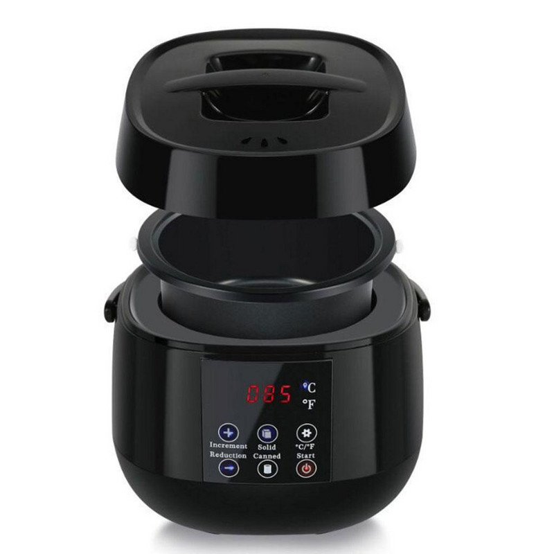 Hordozható Wax Heater szőrtelenítő Fast Heat Smart Waxing Machine szemöldök arc epilátorhoz Könnyen használható