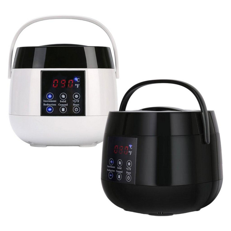 Hordozható Wax Heater szőrtelenítő Fast Heat Smart Waxing Machine szemöldök arc epilátorhoz Könnyen használható