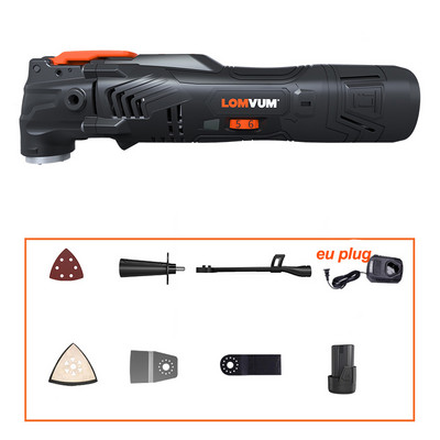 LOMVUM 20V Akumuliatorinis svyruojantis Daugiafunkcis Įrankis Žoliapjovė Renovatorius Medienos apdirbimas Namai Elektriniai Įrankiai Pjovimas Elektrinis Pjūklas
