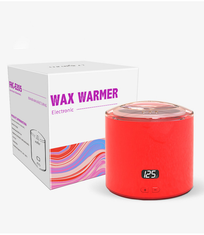 500CC vaško šildytuvas šildomas plaukų šalinimas vaško mašina SPA kūno epiliatorius parafino vaško indelis Smart LCD temperatūros ekranas vaškas tirpsta