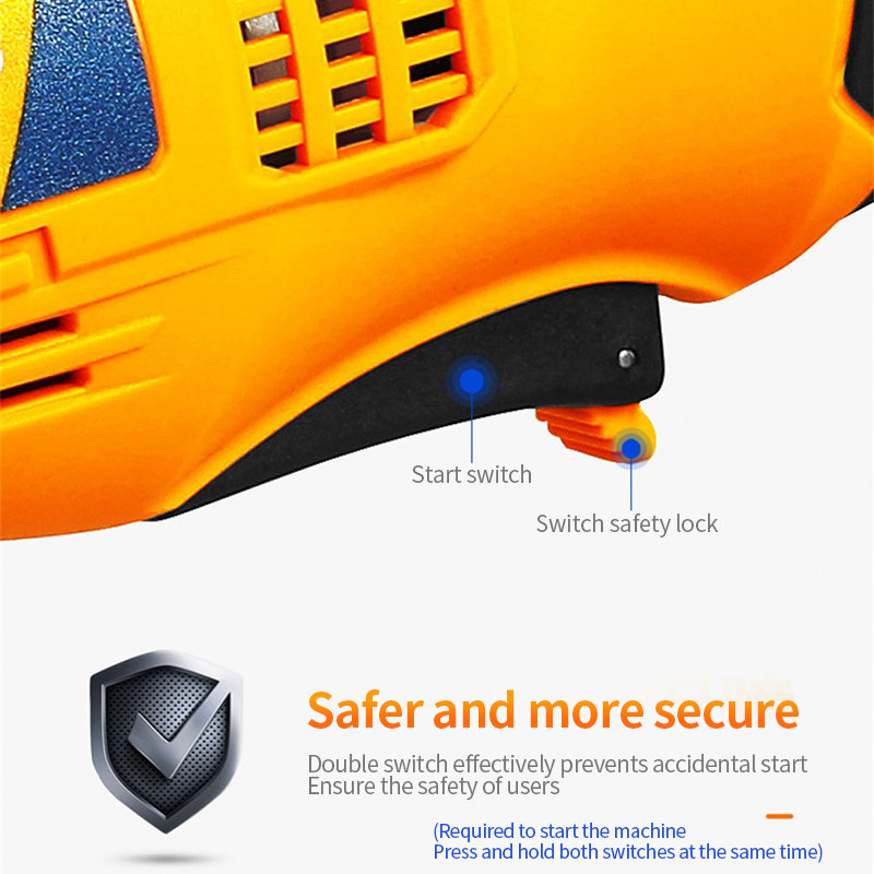 Električne škare od 16,8 V Ručni stroj za rezanje tepiha Električne okrugle škare za šivanje tkanina, kože