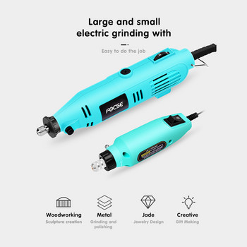 2 ΤΕΜ DIY Drill Engraving Electric Drill Dremel New Pen Grinder Electric Tool Grinding Machine Drill 6 Variable Speed Polishing