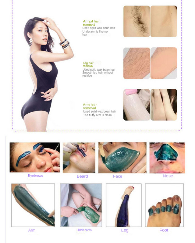 Wax Therapy Machine epilátor Beauty Wax Melter Wax Bean Heater Melt Wax Machine Haj Szemöldök Arc Hónalj Bikini Férfiak és Nők