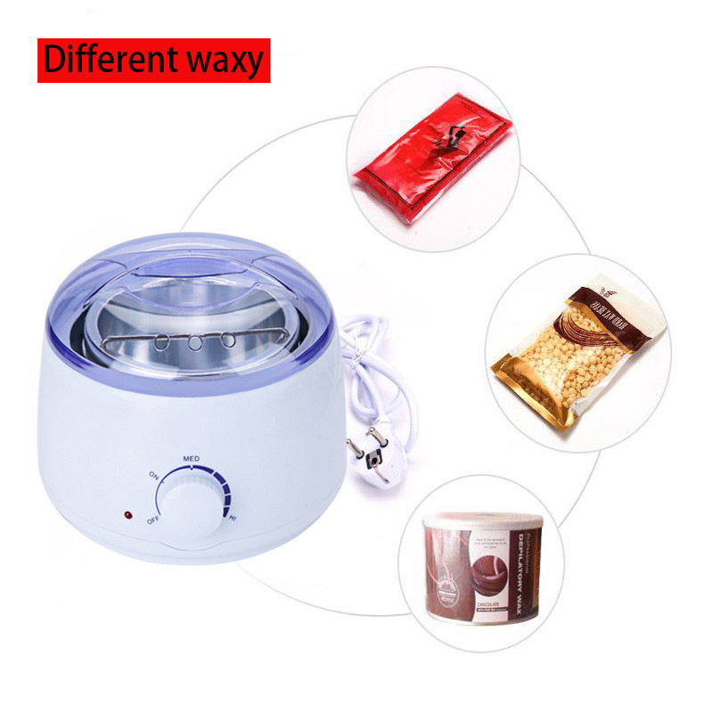 500cc Wax Warmer Wax Heater szőrtelenítő gép Paraffin Wax Pot Hand Foot Body SPA Hair Epilator Szőrtelenítő