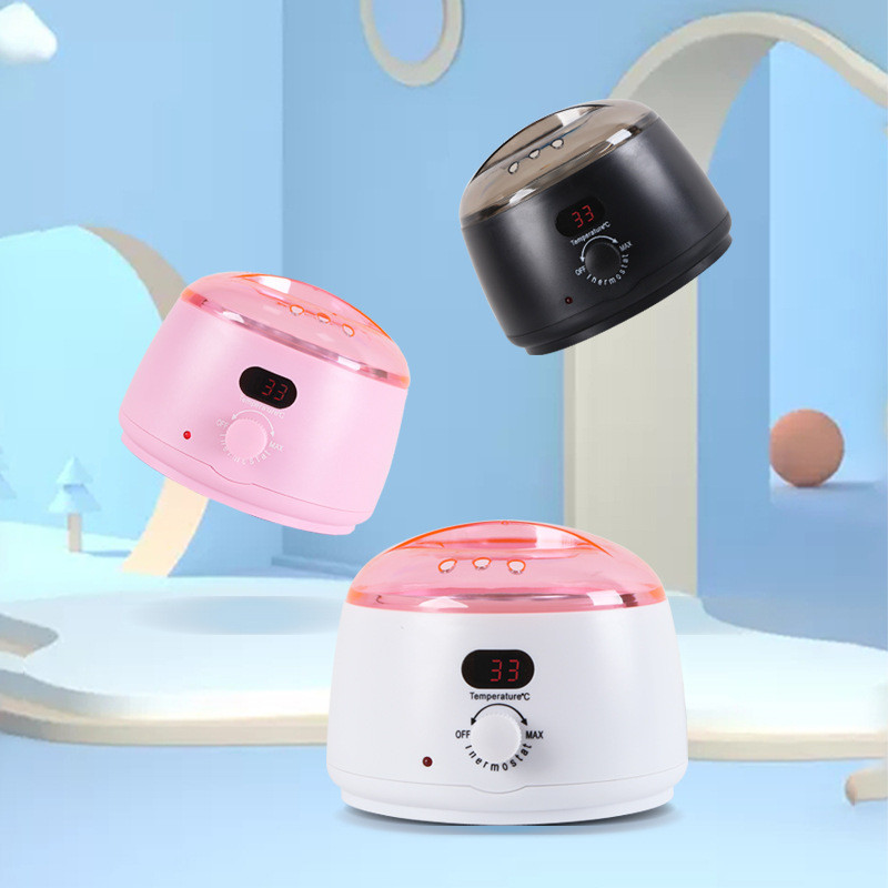Wax Heater szőrtelenítő gép digitális kijelző Smart Waxing Machine SPA kéz láb test epilátor paraffin viasz melegítő viasz bab