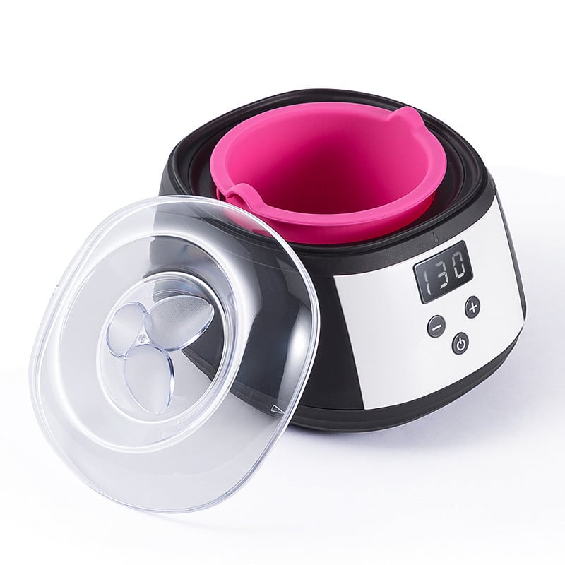Wax Heater szőrtelenítő gép LCD kijelző Smart Waxing Machine Spa kéz- és láb epilátor szőrtelenítő viasz melegítő szilikon bélés