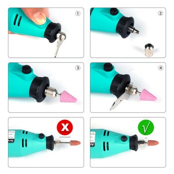 Dremel Profession Rotary Power Tool Set Mini 180W Electric DIY Drill Grinder 6 Variable Speed Polishing Engraving Artworks