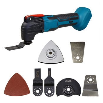 Ηλεκτρικός μύλος Electric Oscillating Tool Cordless Oscillating Renovator Tools 6 Gears of Speeds Ρυθμιζόμενα με γωνία ταλάντευσης 4°