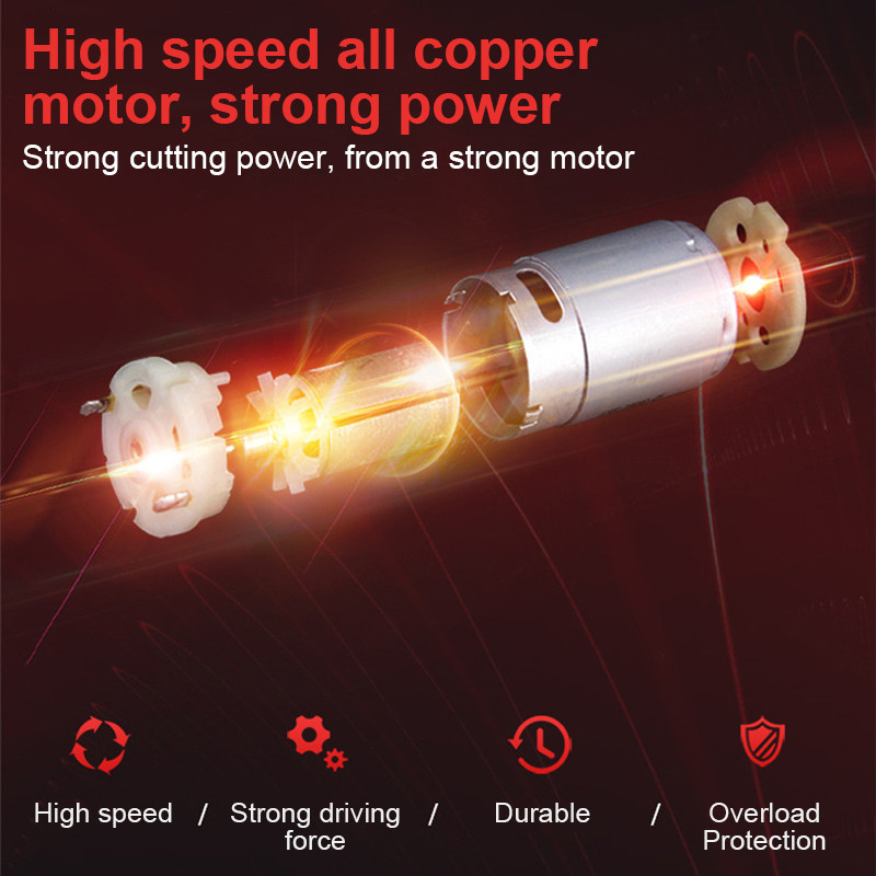 Kis elektromos olló Vágószövet Kézi Töltő Szabó Olló Többfunkciós Vágógép Ruházat Bőr