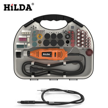 Αξεσουάρ HILDA Electric Mini Drill Grinder Graving Pen Mini Drill Electric Rotary Tool Grinding Machine