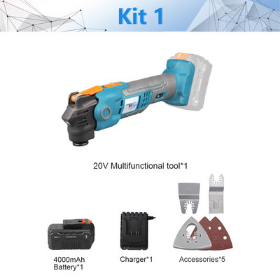 Instrument oscilant cu schimbare rapidă fără fir NEWONE, 20V, Li-ion, cu design patentat, anti-vibrații, renovator, cu eliberare rapidă