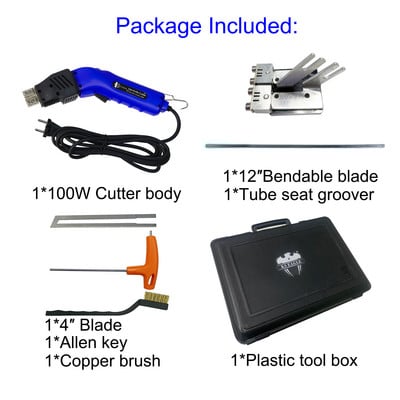 KS EAGLE kézi elektromos hab forró vágó hornyolás faragó kés szobor hungarocell szivacs vágás pengével és tartozékkal