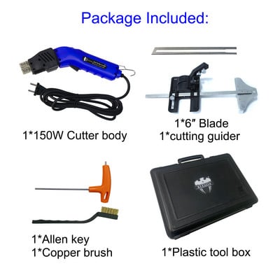 KS EAGLE kézi elektromos hab forró vágó hornyolás faragó kés szobor hungarocell szivacs vágás pengével és tartozékkal