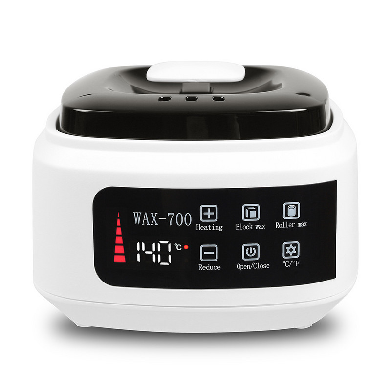 Încălzitor de ceară de 500 cc Încălzitor de parafină Kit de instrumente pentru îndepărtarea părului cu ceară profesională, mâini, picioare, epilator, SPA, pentru îngrijirea pielii