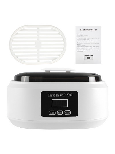 Paraffin Hot Facial SPA berendezés 2L 200W Professzionális elektromos viaszmelegítő olvasztó bőr hidratáló javító gép