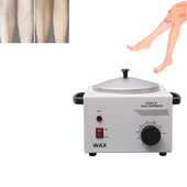 Încălzitor de ceară cu o singură oală, pentru îndepărtarea părului, mașină pentru oală, pentru mâini, picioare, pentru terapie cu ceară de parafină, instrument depilator pentru frumusețea de vară