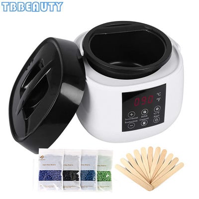 Professzionális szőrtelenítő eszköz Smart Wax Heater Warmer SPA Hands Feet Epilator Szőrtelenítő Bőrápoló Paraffin Wax Warmer Machine