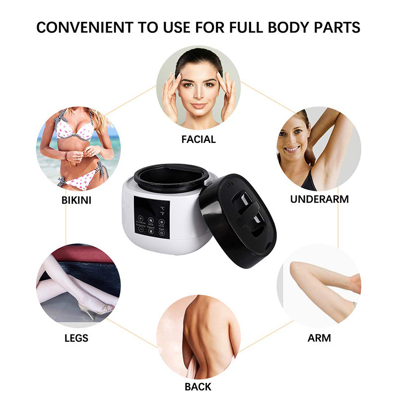 Professzionális szőrtelenítő eszköz Smart Wax Heater Warmer SPA Hands Feet Epilator Szőrtelenítő Bőrápoló Paraffin Wax Warmer Machine