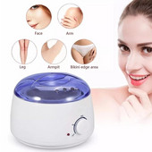200CC Wax Heater melegítő szőrtelenítő gép kéz lábhoz Body SPA epilátor paraffin viasz edény + viaszbab + fa pálcikák