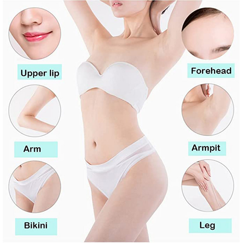 200CC Wax Heater melegítő szőrtelenítő gép kéz lábhoz Body SPA epilátor paraffin viasz edény + viaszbab + fa pálcikák
