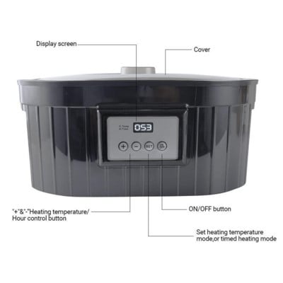 110V 220V 4,5L 230W Banafen viasz terápiás gép kézi fólia elektronikus viasz olvasztó gép Beauty Wax Machine
