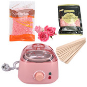 200CC Wax Heater Θερμότερη μηχανή αποτρίχωσης για Ολόσωμο Chauffe Cire Αποτριχωτική Κατσαρόλα Παραφίνης + Κερί Φασόλια + Ξυλεία LL18