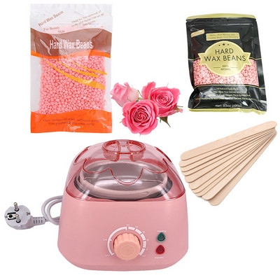 200CC Wax Heater Θερμότερη μηχανή αποτρίχωσης για Ολόσωμο Chauffe Cire Αποτριχωτική Κατσαρόλα Παραφίνης + Κερί Φασόλια + Ξυλεία LL18