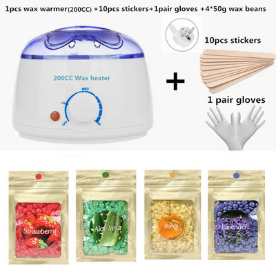 200cc mini Wax Warmer Szőreltávolító Szemöldök Epilátor SPA Wax Melegítő Epilátor Testgyantázás férfiaknak és nőknek