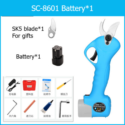 SC-8601 SUCA 25mm μπαταρία λιθίου κλαδέματος ψαλίδι / κλαδευτήρι Εργαλεία κήπου Ηλεκτρικό ψαλίδι κοπής ξύλινων κλαδιών SC8601