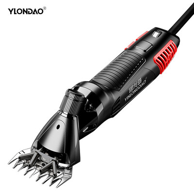 Foarfece electrice pentru oi YLINDAO 2800W, tuns cu 6 viteze, pentru oi, capre, alpaca, foarfecă de lână, mașină de tăiat fermă de oi