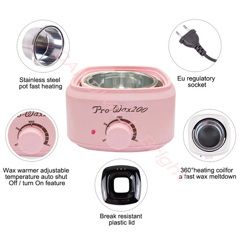 Μηχανή θέρμανσης με κερί αποτρίχωσης με φασόλια παραφίνη για άνδρες και γυναίκες