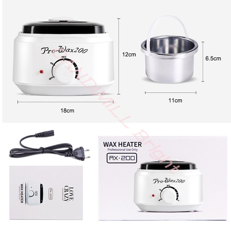 Μηχανή θέρμανσης με κερί αποτρίχωσης με φασόλια παραφίνη για άνδρες και γυναίκες