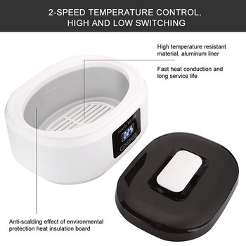 Θερμαντήρας παραφίνης 2 λίτρων με μποτάκια και γάντια Αποτρίχωση συσκευή αποτρίχωσης με κερί Θερμαντήρας κεριού Εμφάνιση θερμοκρασίας