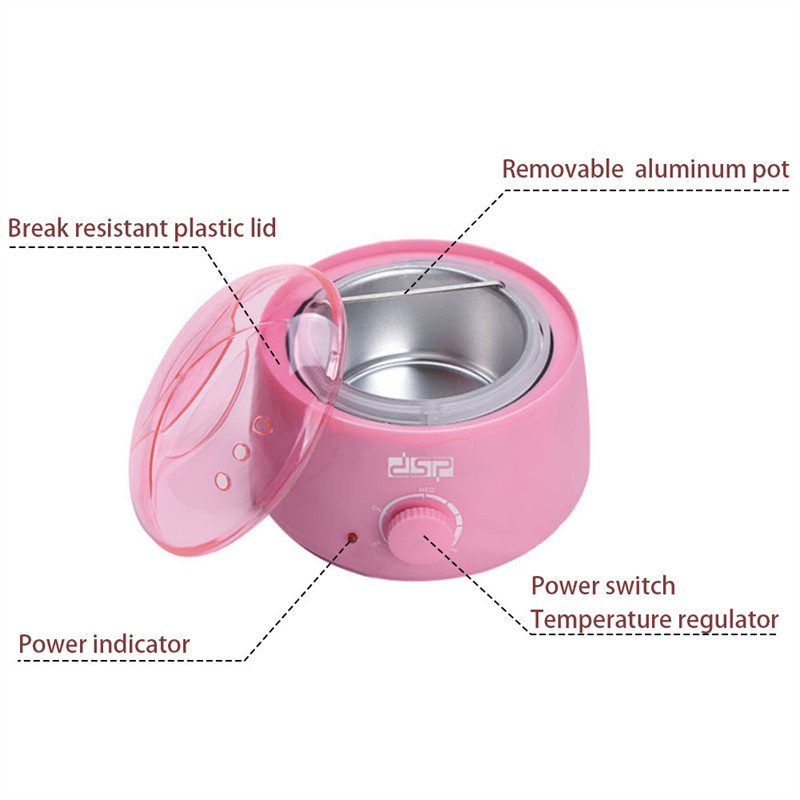 Szőrtelenítés viaszos olvadék melegítő olvasztó gép melegítő forró paraffin melegítő viasz bab csík nélkül szőrtelenítő bikini arcgyantázás LL16