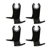 1/2/4 бр. Осцилиращ трион Мултиинструмент Ножове Режещ диск за Дърводелски Дървообработващи Мултиинструменти Електрически инструменти Аксесоари