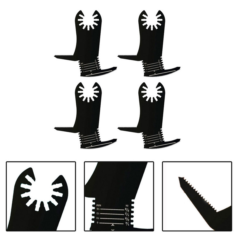 1/2/4 бр. Осцилиращ трион Мултиинструмент Ножове Режещ диск за Дърводелски Дървообработващи Мултиинструменти Електрически инструменти Аксесоари