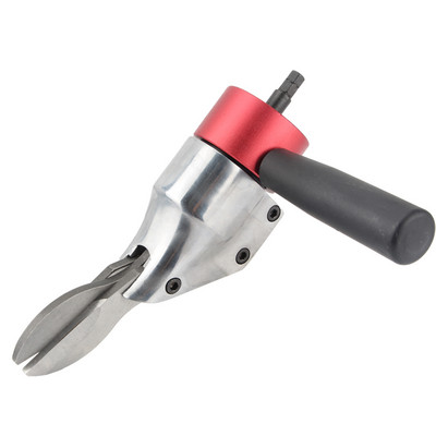 Metalo pjovimo žirklės antgalis elektriniam gręžtuvui geležies diskinėms žirklėms plastikiniam audiniui vilnai vielos tinklelio pjaustytuvui orui