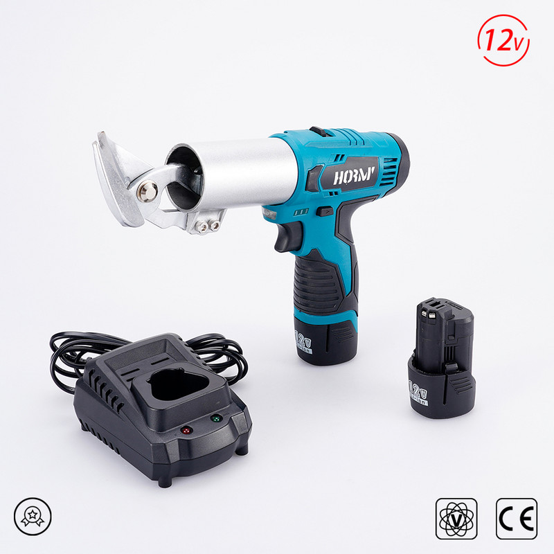 12V akumulatorske električne škare za glačanje Rezalni list Punjive električne škare s dvije brzine Alat za rezanje metala za Bosch bateriju