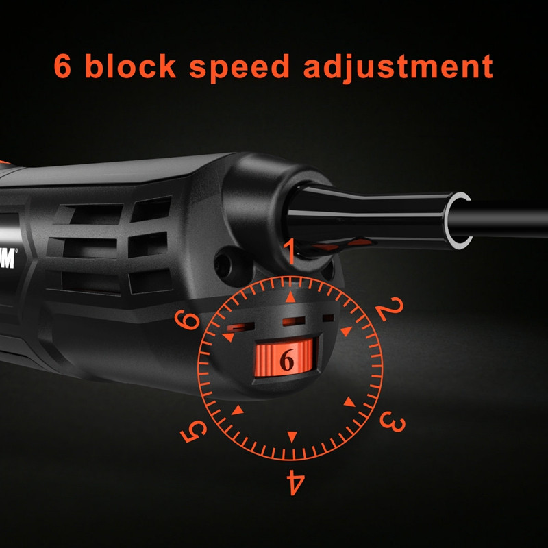 LOMVUM 300 W svyruojantis daugiafunkcis kintamosios srovės svyruojantis įrankis 6 greičių juodos spalvos medienos apdirbimo įrankiai renovatorius elektrinis pjaustytuvas JAV kištukas