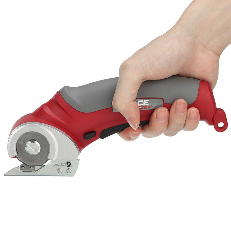 2000 mAh belaidės įkraunamos 20 mm elektrinės žirklės audinys, odinis audinys, siuvimo pjovimo peilis siuvimo rankinės žirklinės žirklės