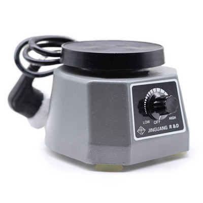 Οδοντιατρικός γύψος δονητής μηχανή ανάμιξης γύψου Εξοπλισμός οδοντιατρικού εργαστηρίου 4'' Στρογγυλός μικρός γύψος μεταβλητής έντασης