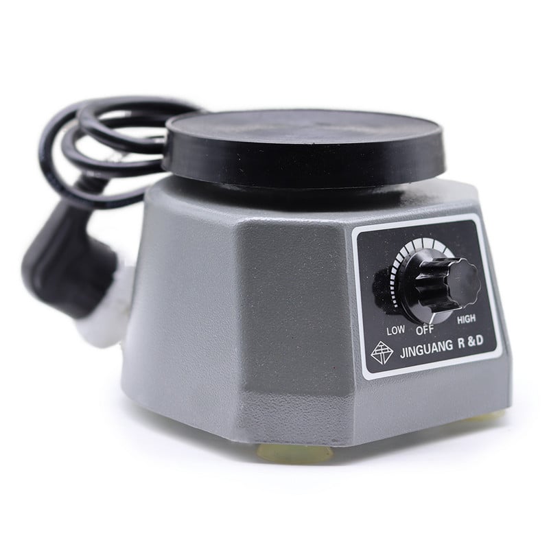 Οδοντιατρικός γύψος δονητής μηχανή ανάμιξης γύψου Εξοπλισμός οδοντιατρικού εργαστηρίου 4'' Στρογγυλός μικρός γύψος μεταβλητής έντασης